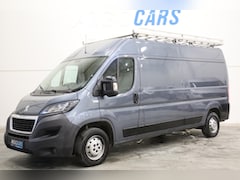 Peugeot Boxer - 2.2 BlueHDi 140PK L3/H2 GRIJS CAMERA AIRCO NAVI IMPERIAAL TREKHAAK 3.5t PDC CRUISE LEASE V