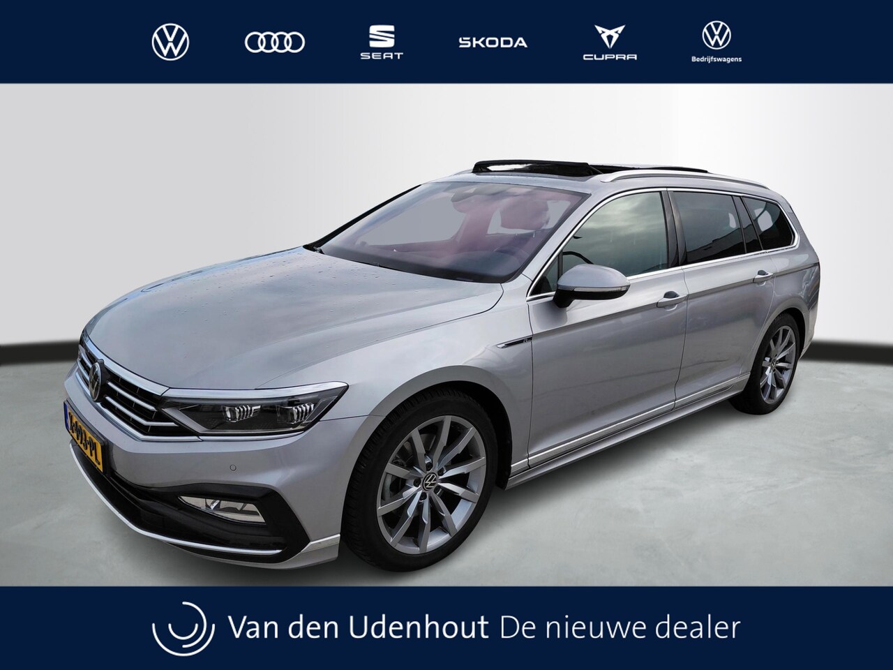 Volkswagen Passat Variant - 1.5 TSI R-Line Business | Leder | Panoramadak | Trekhaak | - AutoWereld.nl