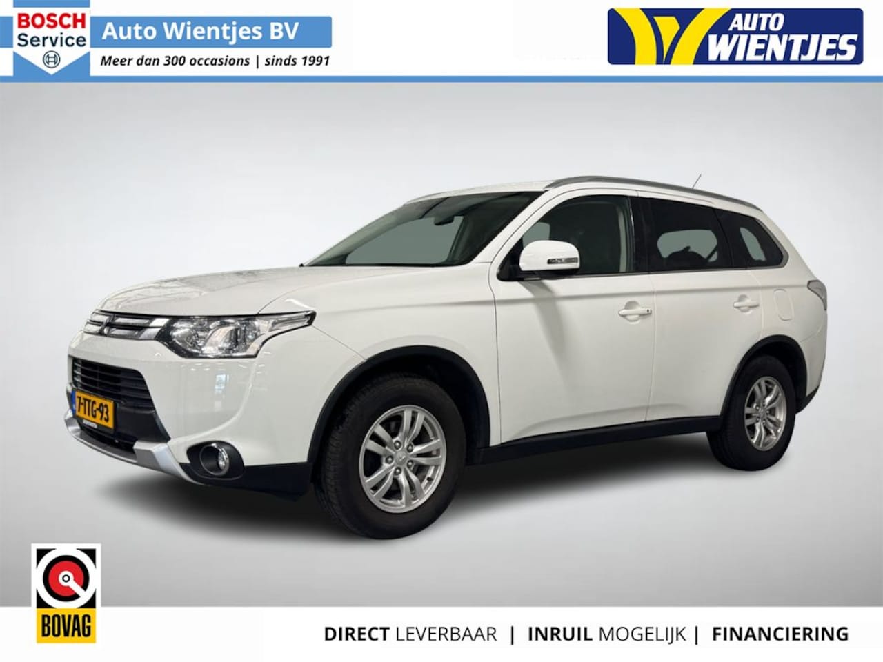 Mitsubishi Outlander - 2.2 DI-D 110kw | 4WD Business 7-Pers | Airco-Ecc | Navi - AutoWereld.nl