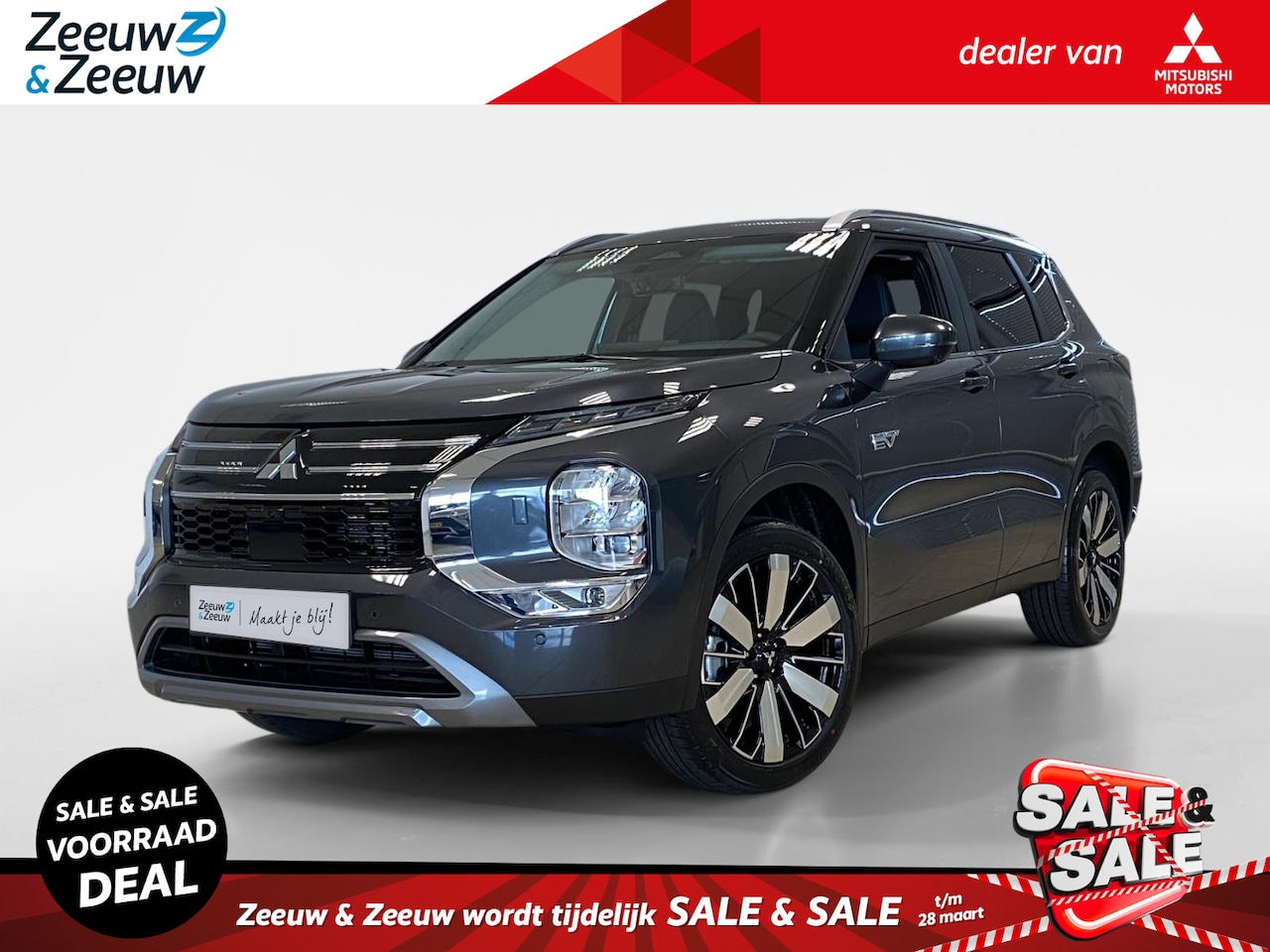 Mitsubishi Outlander - 2.4 PHEV First Edition | 7.500 EURO KORTING | SNEL LEVERBAAR | 8 JAAR GARANTIE | - AutoWereld.nl