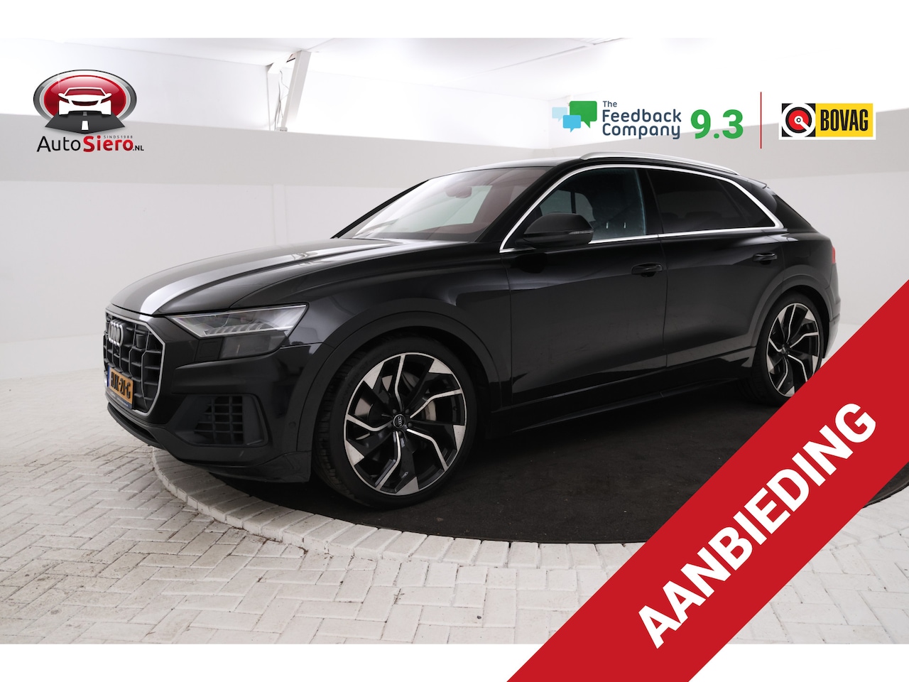 Audi Q8 - 55 TFSI e quattro Pro Line S-line, panorama,23 inch! climate, trekhaak - AutoWereld.nl