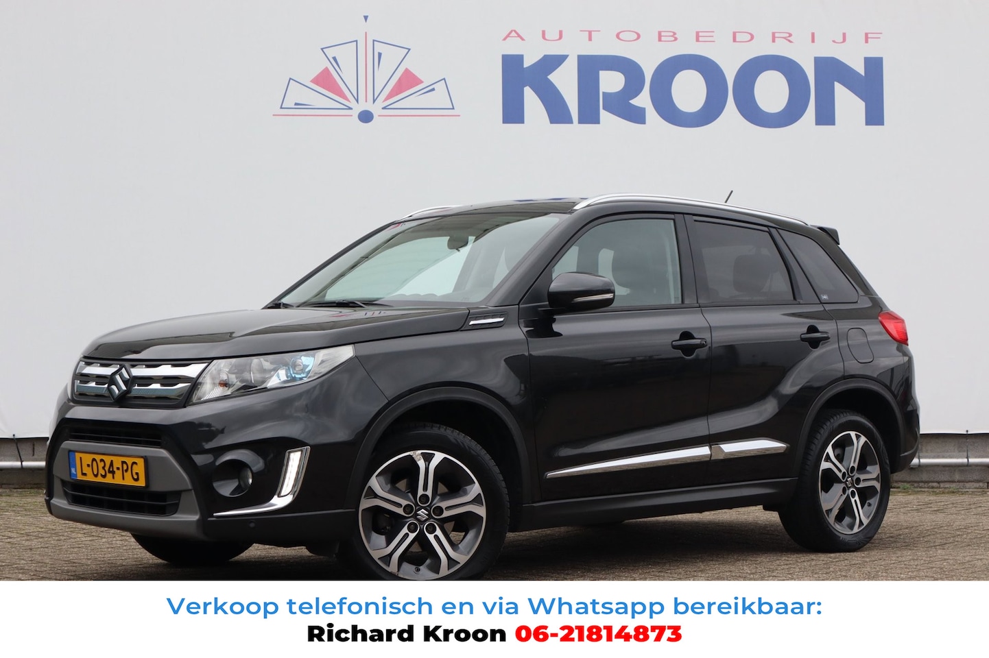 Suzuki Vitara - 1.6 High Executive Allgrip|Pano|Trekhaak|Carplay| - AutoWereld.nl