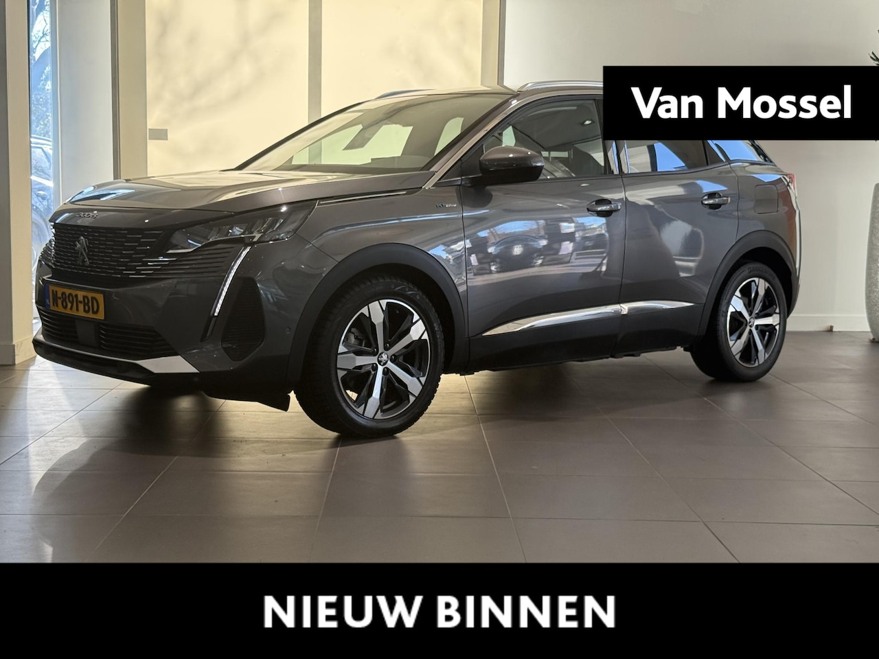 Peugeot 3008 - 1.6 HYbrid 225 Blue Lease Allure | Camera | navigatie | Apple Carplay/Android Auto - AutoWereld.nl