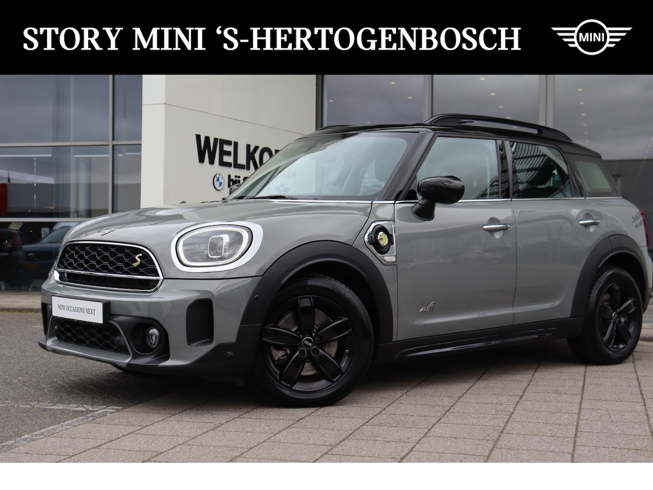 MINI Countryman - Cooper SE ALL4 Automaat / Panoramadak / Achteruitrijcamera / Head-Up / Comfort Access / LE - AutoWereld.nl