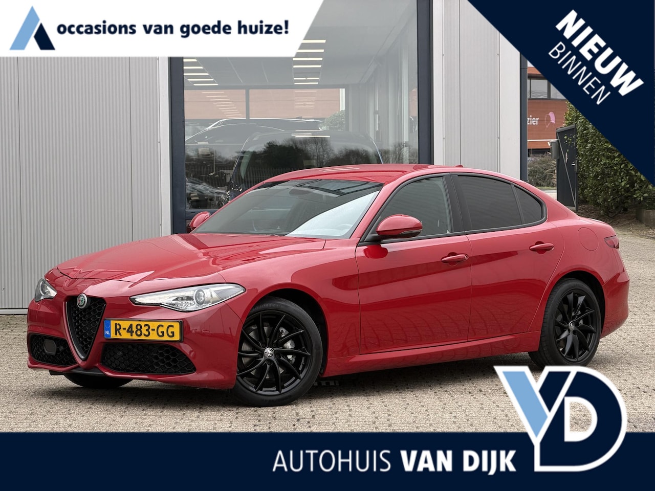 Alfa Romeo Giulia - 2.0T Sprint NL-Auto/1e eign./Carplay/Adapt.Cruise/Camera - AutoWereld.nl