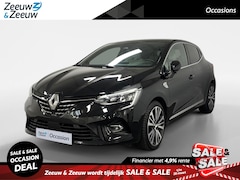 Renault Clio - 1.3 TCe Initiale Paris AUTOMAAT NAVI AIRCO 360CAMERA WIT LEER CRUISE CONTROLE LMVELGEN STO