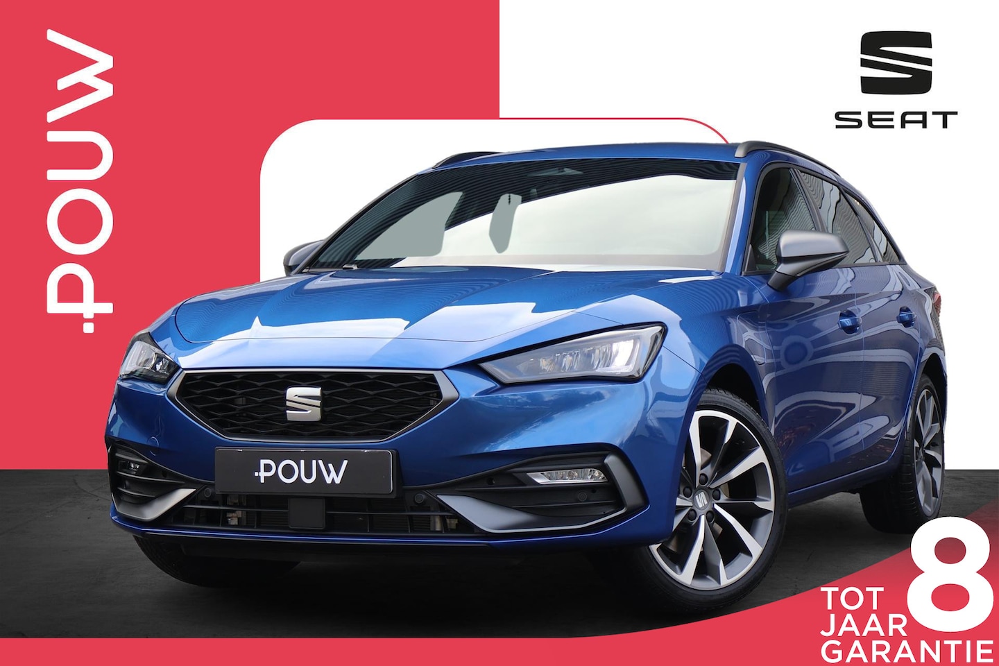 SEAT Leon Sportstourer - 1.5 TSI 204pk e-Hybrid FR Business | Technology Pack | 18" Velgen - AutoWereld.nl