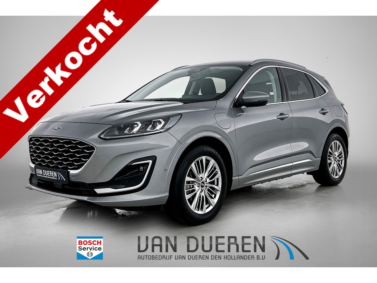 Ford Kuga - 2.5 PHEV Vignale Aut. LUXE UITVOERING!! Leder, HUD, ACC, 360* Camera, Winterpack - AutoWereld.nl