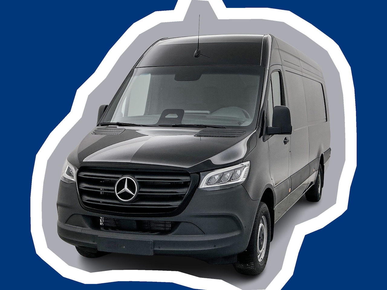 Mercedes-Benz Sprinter - 317 1.9 CDI L4H2 Select Navigatie Trekhaak 3500kg Betimmering Stoelverwarming Camera Senso - AutoWereld.nl