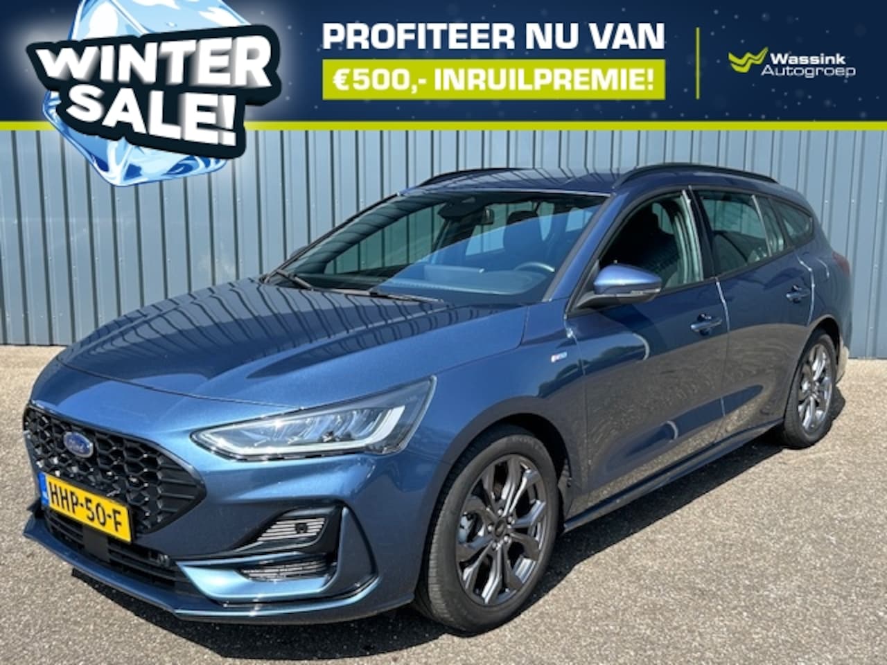 Ford Focus Wagon - ST-Line Hybrid 125pk I Wintersale | Automaat I Sync 4 I Camera I Apple Carplay/Android Aut - AutoWereld.nl