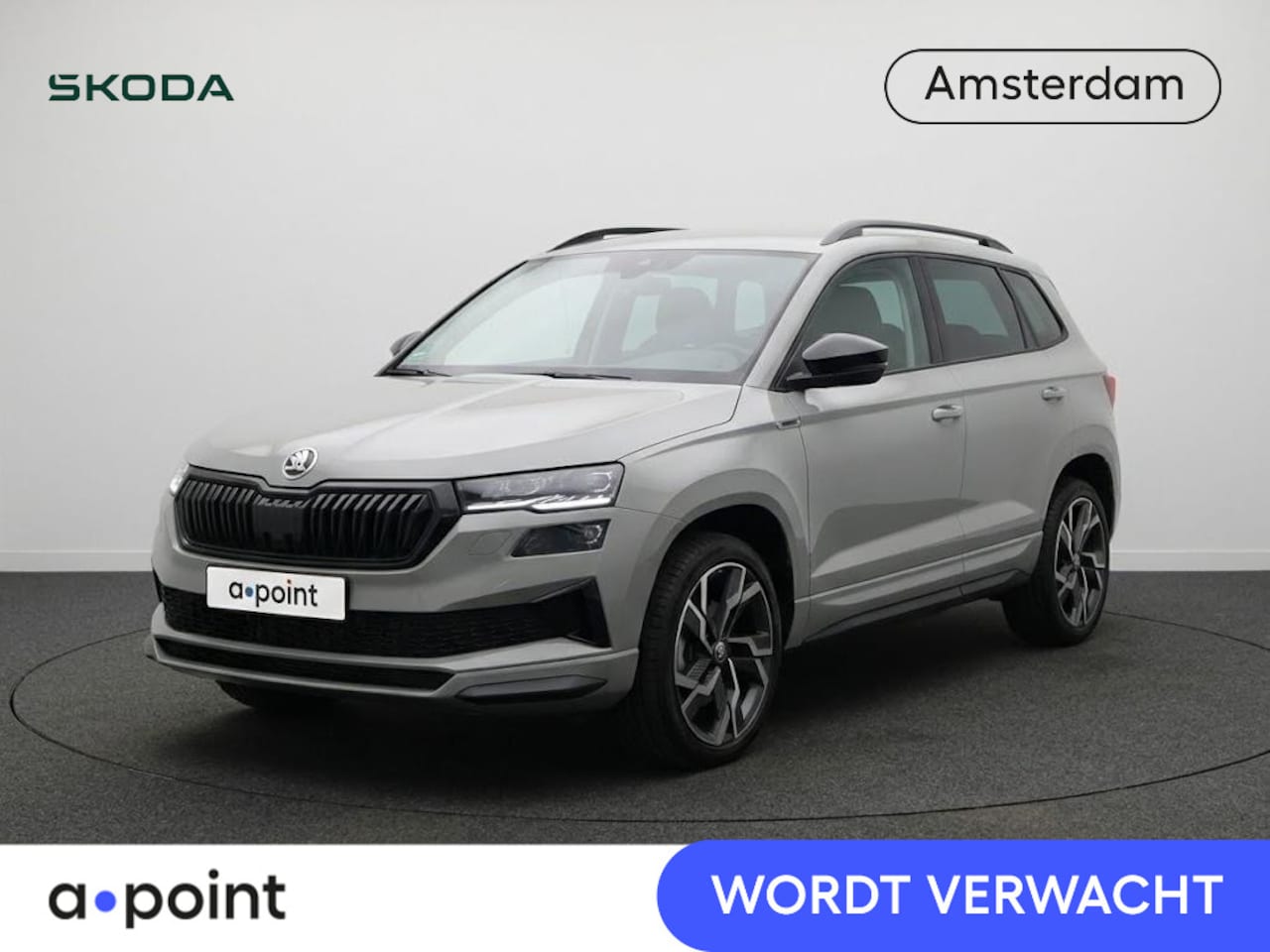 Skoda Karoq - 1.5 TSI ACT Sportline Business 150pk | Wegklapbare trekhaak | Navigatie via APP | Verlengd - AutoWereld.nl