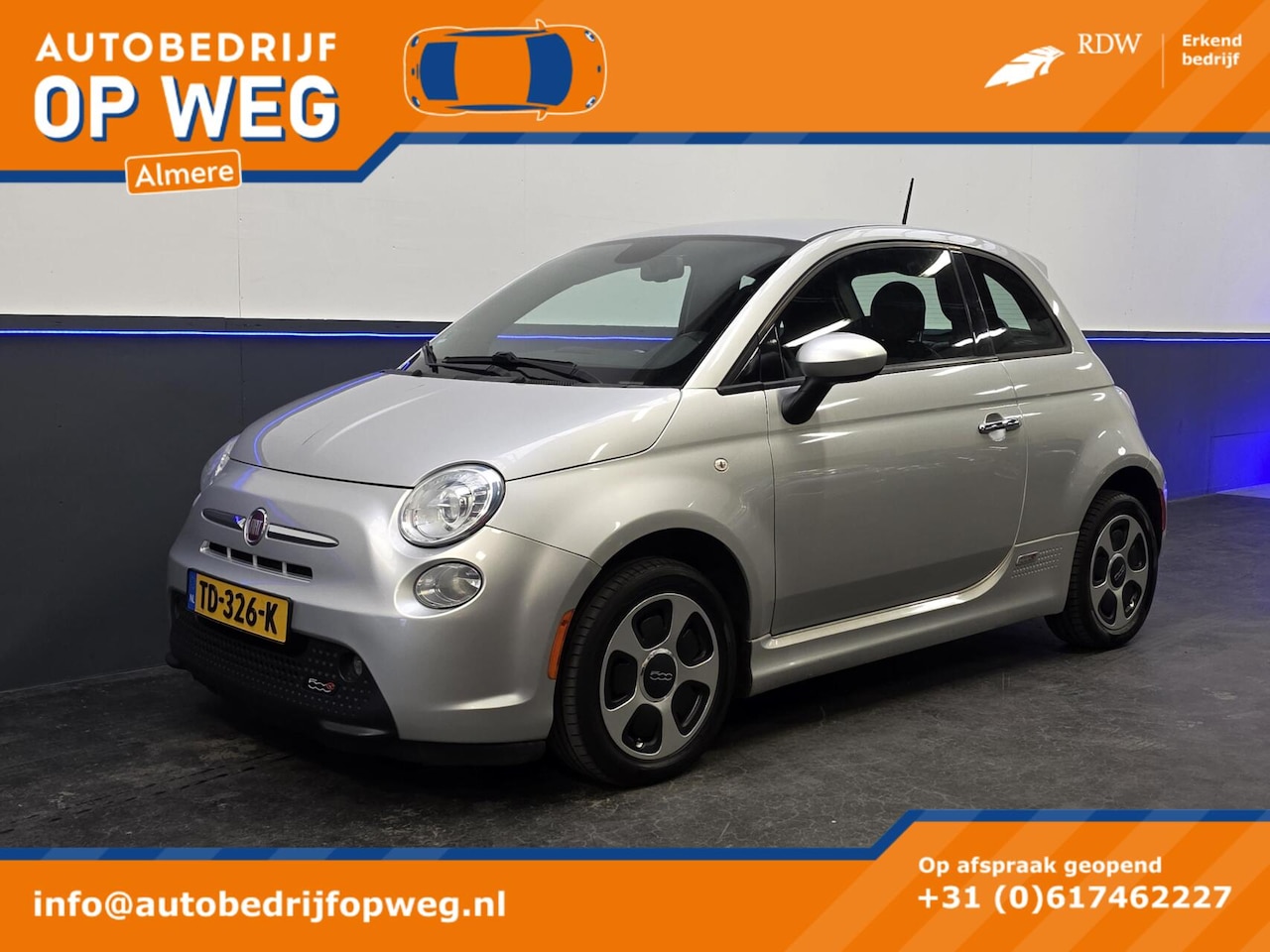 Fiat 500e - 24kwh | Elektrisch | Airco | Leder | Stoelverwarming - AutoWereld.nl