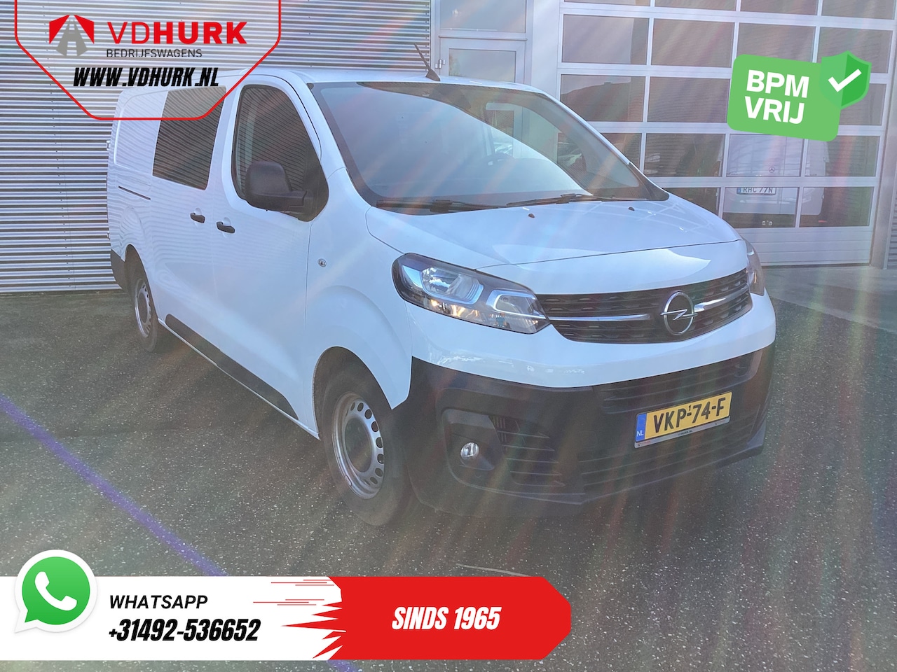 Opel Vivaro - 2.0 CDTI 125 pk DC Dubbel Cabine Carplay/ 6 Pers./ Cruise/ Camera/ PDC V+A/ Trekhaak/ NL A - AutoWereld.nl