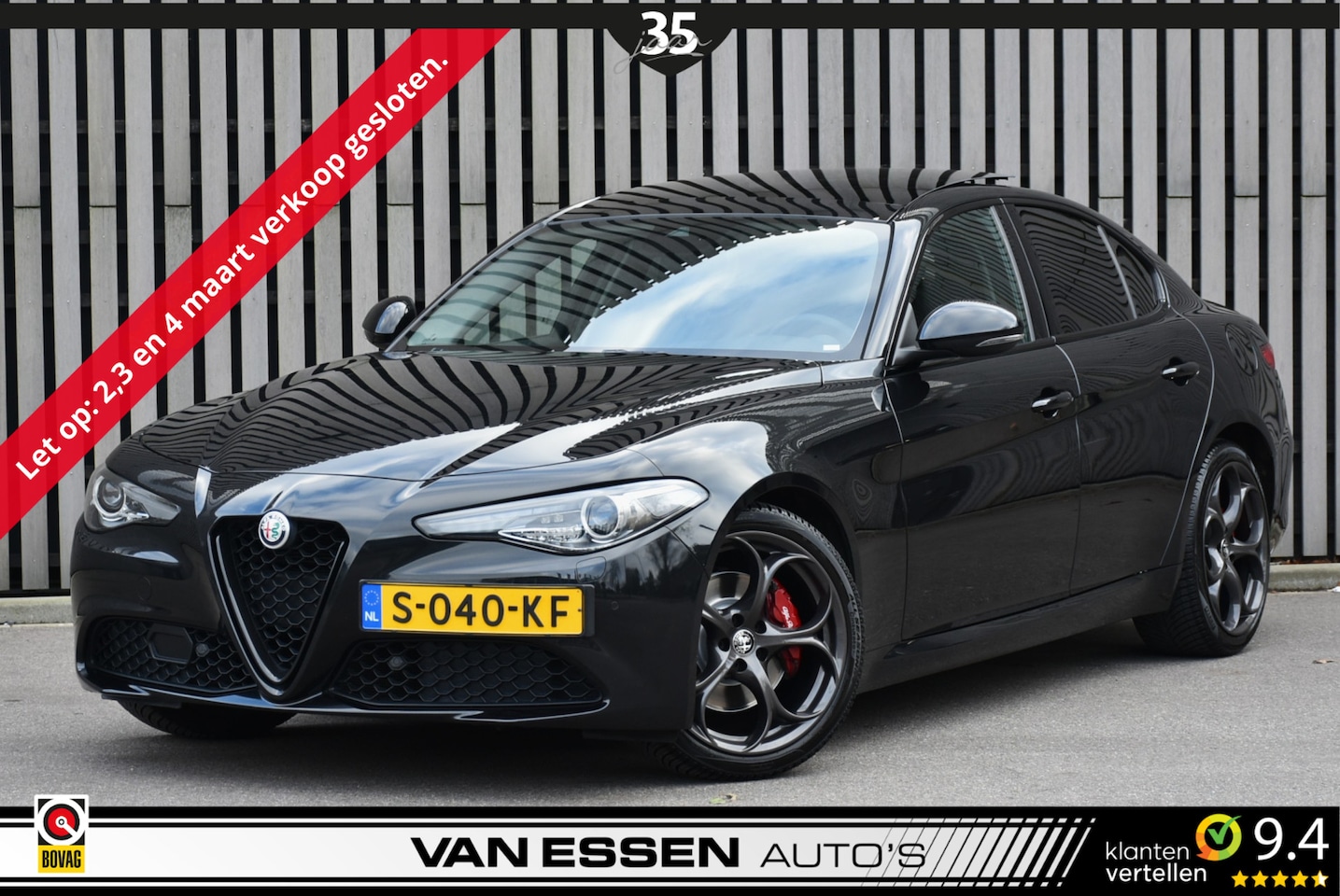 Alfa Romeo Giulia - 2.2 Automaat Pano Camera Trekhaak Stoel/Stuurverw. Xenon Leder Memory! 19 Inch! - AutoWereld.nl