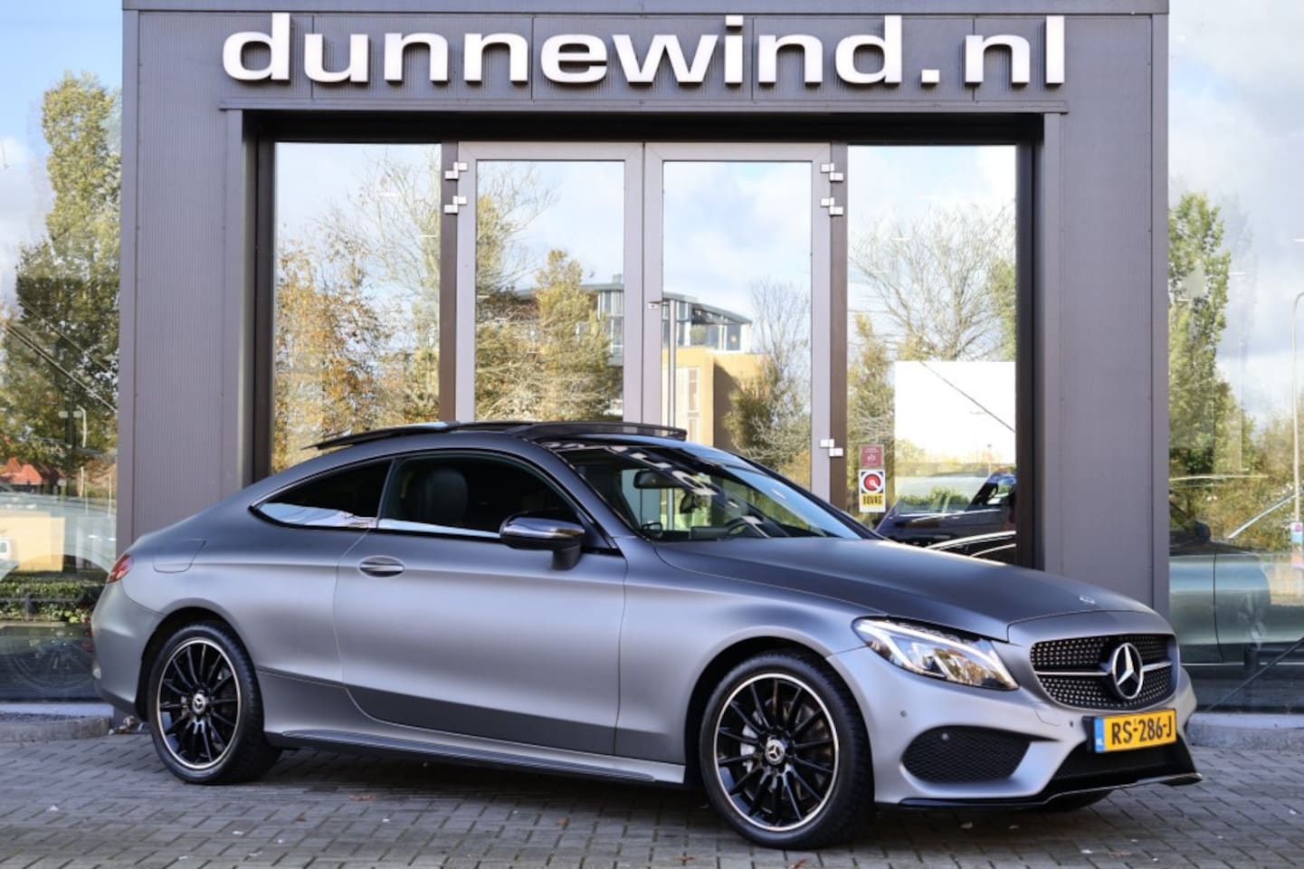 Mercedes-Benz C-klasse - C180 *AMG*NIGHT EDITION*PANO*BURMESTER*MAGNO*NL-AUTO* - AutoWereld.nl