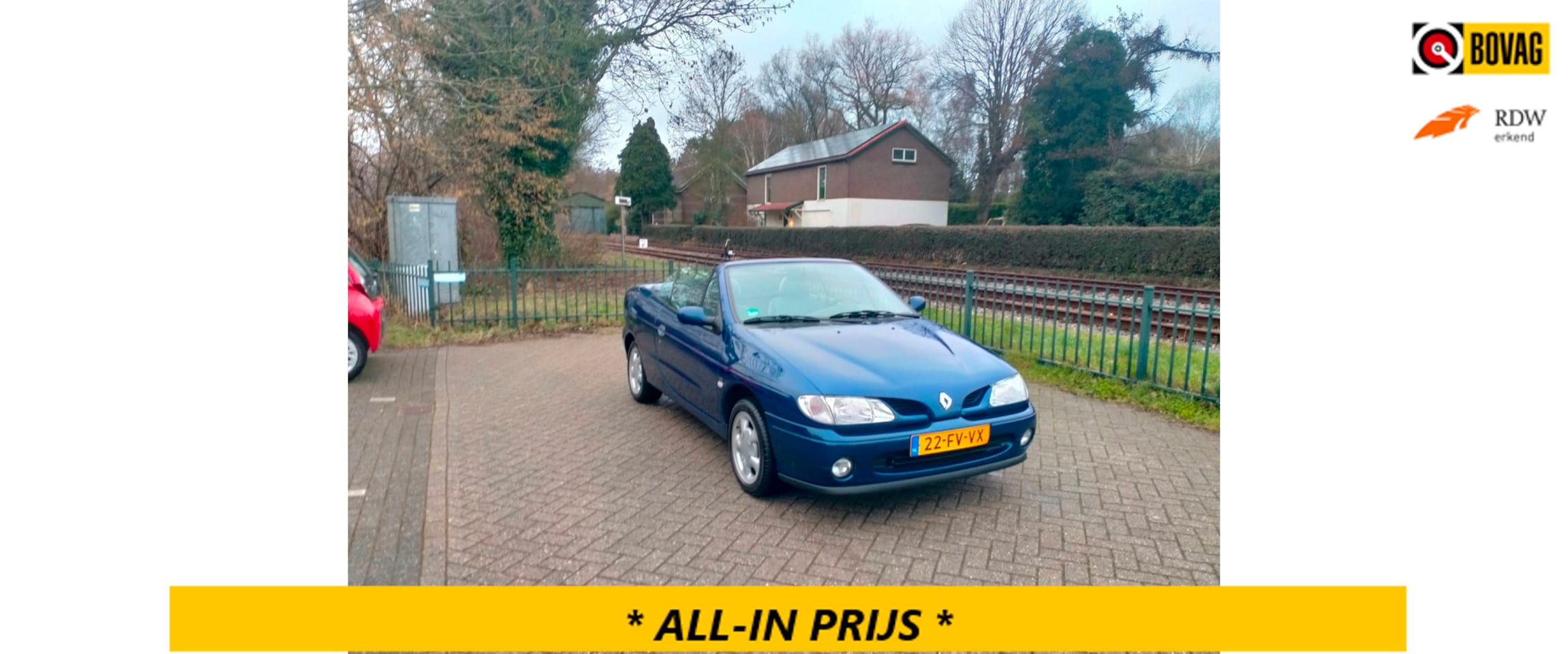 Renault Mégane Cabrio - 1.6e zeer nette auto liefhebbersauto ALLINPRIJS - AutoWereld.nl