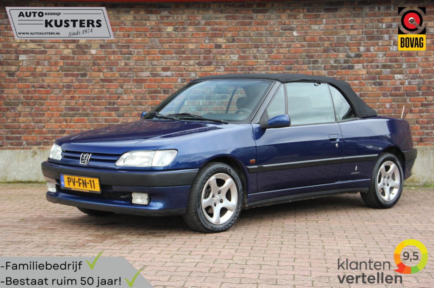 Peugeot 306 Cabriolet - 1.8-16V XR | Airco| Tweede eigenaar| Origineel Nederlands| elektrische ramen - AutoWereld.nl