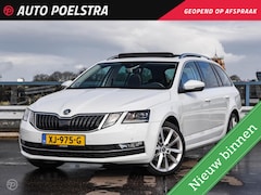 Skoda Octavia Combi - 1.5 TSI 150 PK DSG Sport Panoramadak Sportstoelen Leder LED ACC Trekhaak Camera Apple Carp