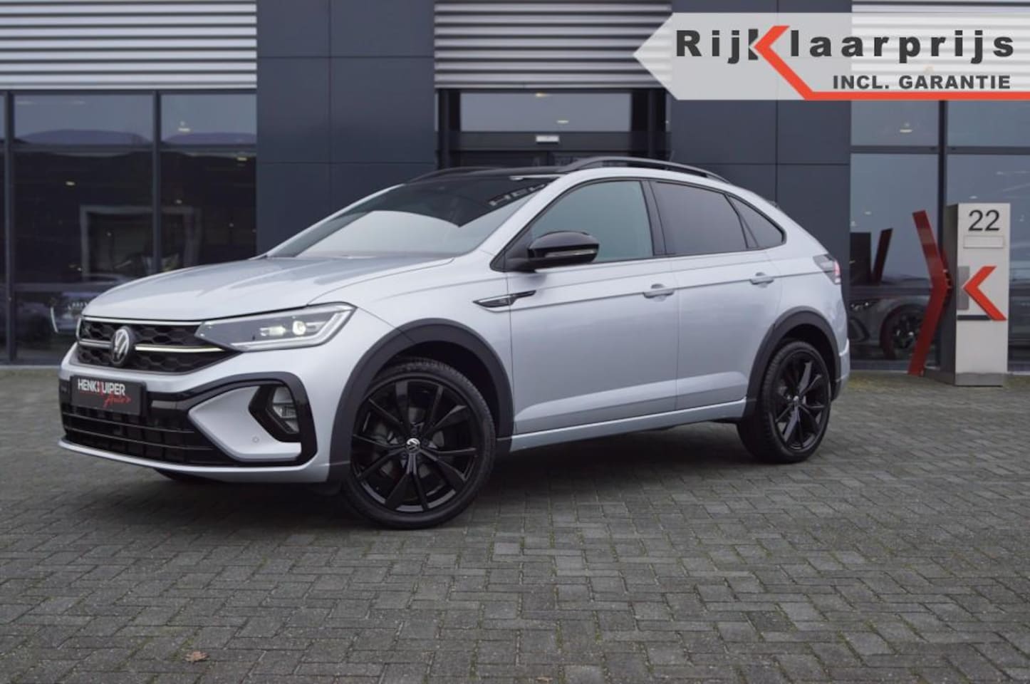 Volkswagen Taigo - 1.0 TSI DSG R-Line Black style 110pk/ACC/Navi /Camera/AppConnect - AutoWereld.nl