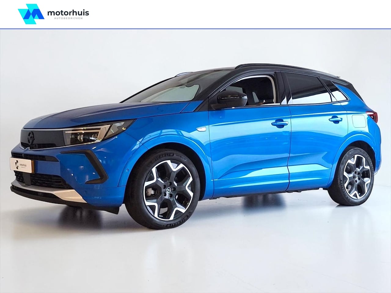 Opel Grandland - 1.6 HYBRID 225PK PHEV ULTIMATE NAVI PRO LEDER LED PDC CAMERA - AutoWereld.nl