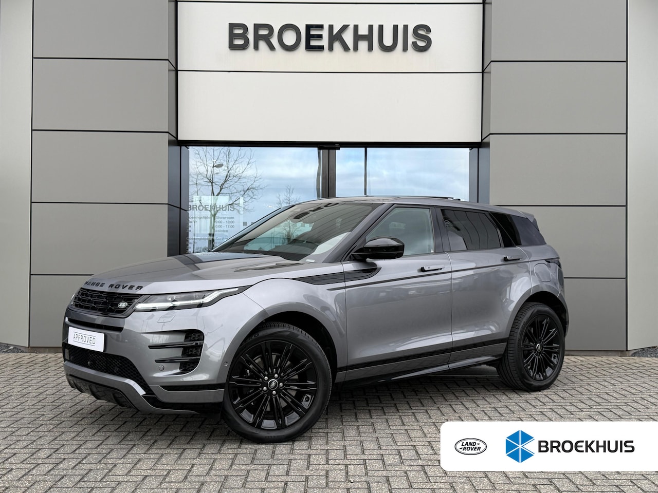 Land Rover Range Rover Evoque - P270e AWD Dynamic Edition | Pano | Black Pack | 360gr Camera | 20 Inch | Cold Climate | Me - AutoWereld.nl
