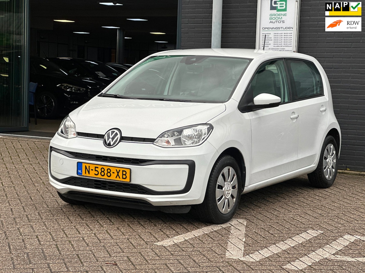 Volkswagen Up! - 1.0/1STE EIG/AIRCO/5-DRS /NL-AUTO NAP!! - AutoWereld.nl