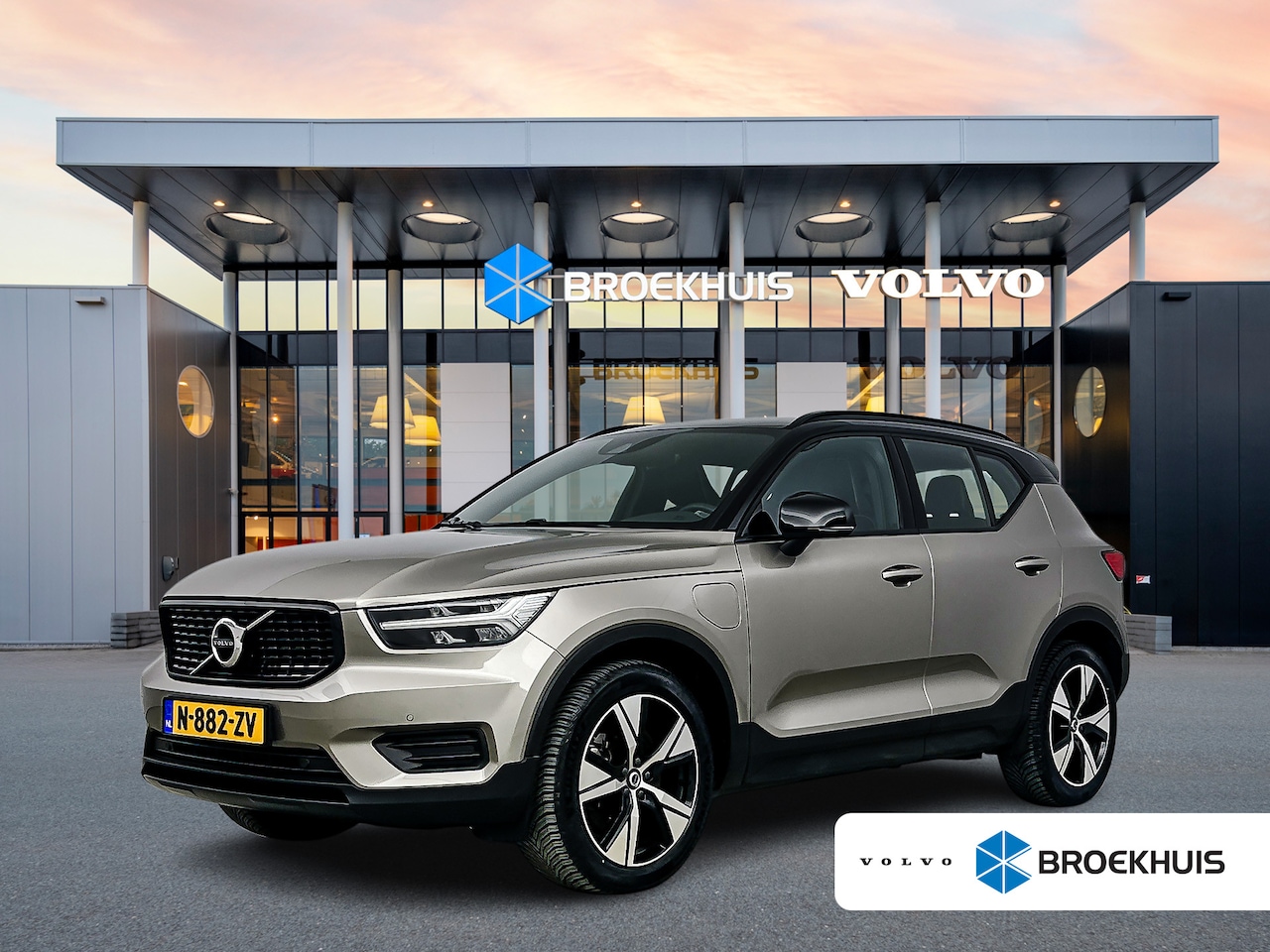 Volvo XC40 - T4 Recharge R-Design | 19" | Leder/Nubuck | Adaptieve Cruise | Stoel/Stuurverwarming | Key - AutoWereld.nl