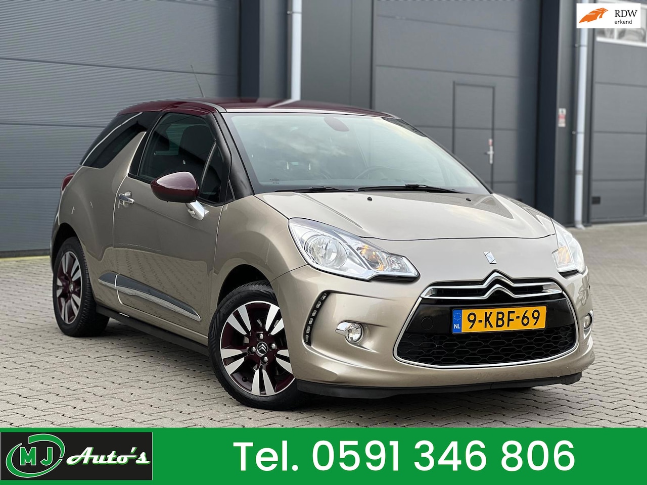 Citroën DS3 - 1.6 VTI SO CHIC AUTOMAAT AIRCO LMV - AutoWereld.nl