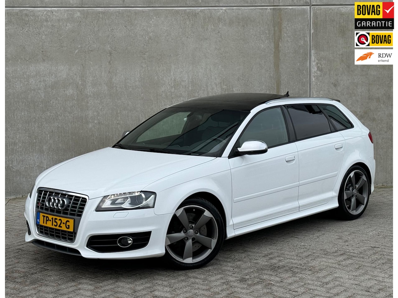 Audi S3 - Sportback 2.0 TFSI 265pk Quattro 2011 Wit PANO|BOSE|LED - AutoWereld.nl