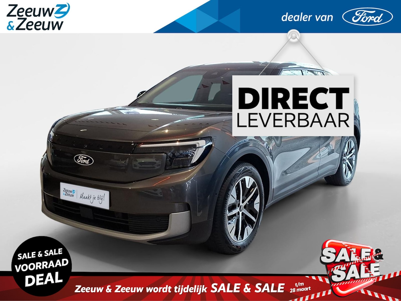 Ford Explorer - Select Extended Range RWD 77 kWh | €3.000.- korting | 0,99% rente | AGR Stoelen | Stoel- e - AutoWereld.nl