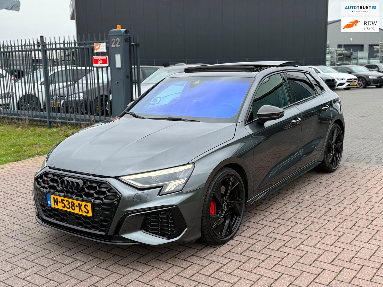 Audi A3 Sportback - 2.0 TFSI S3 Quattro Edition One ABT 2021 430PK Kanon! - AutoWereld.nl