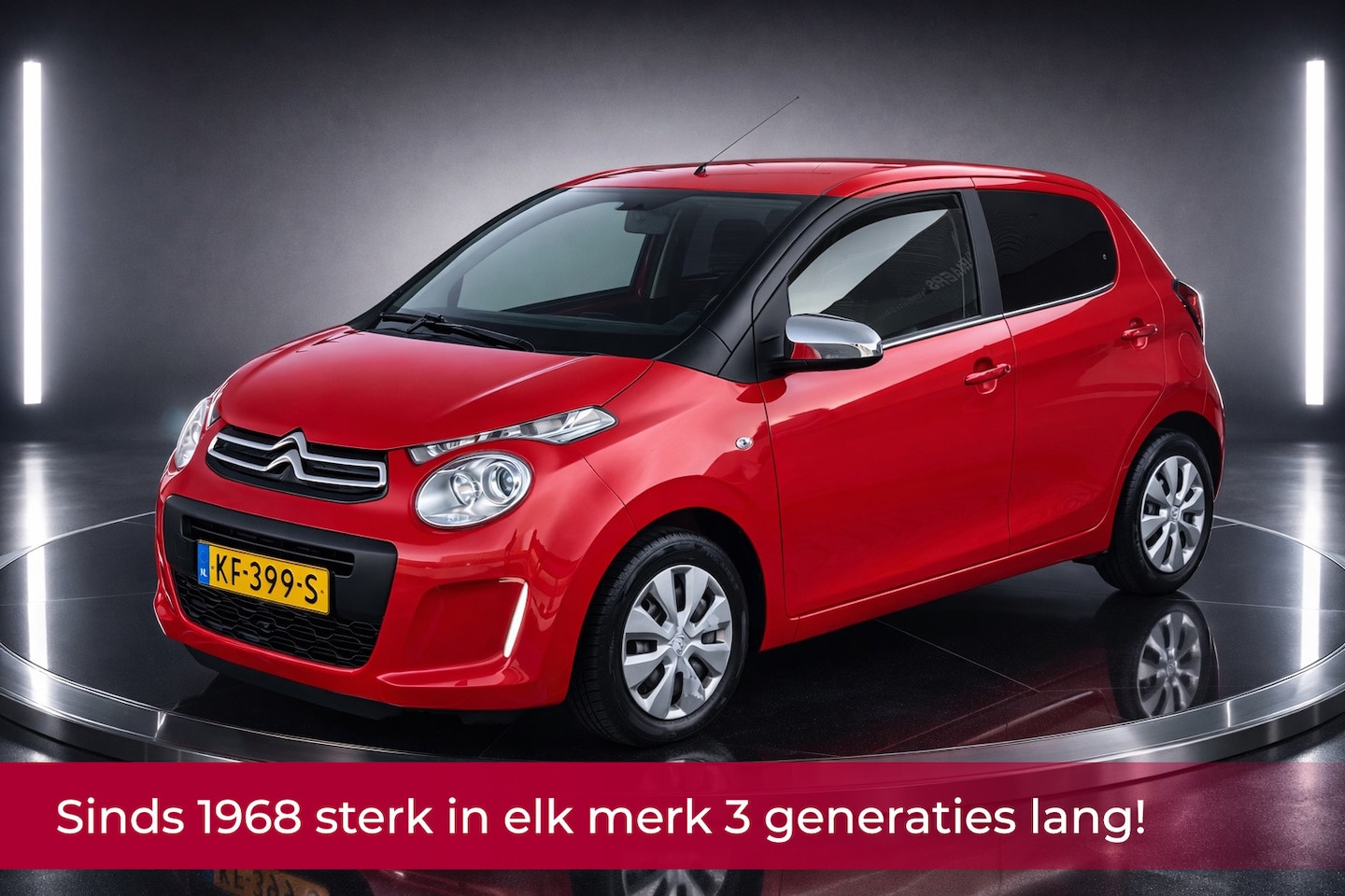 Citroën C1 - 1.0 e-VTi Selection 5 deurs! NL AUTO NAP! Airco l MTF-stuur l Limiter l Chrome l Elek pakk - AutoWereld.nl
