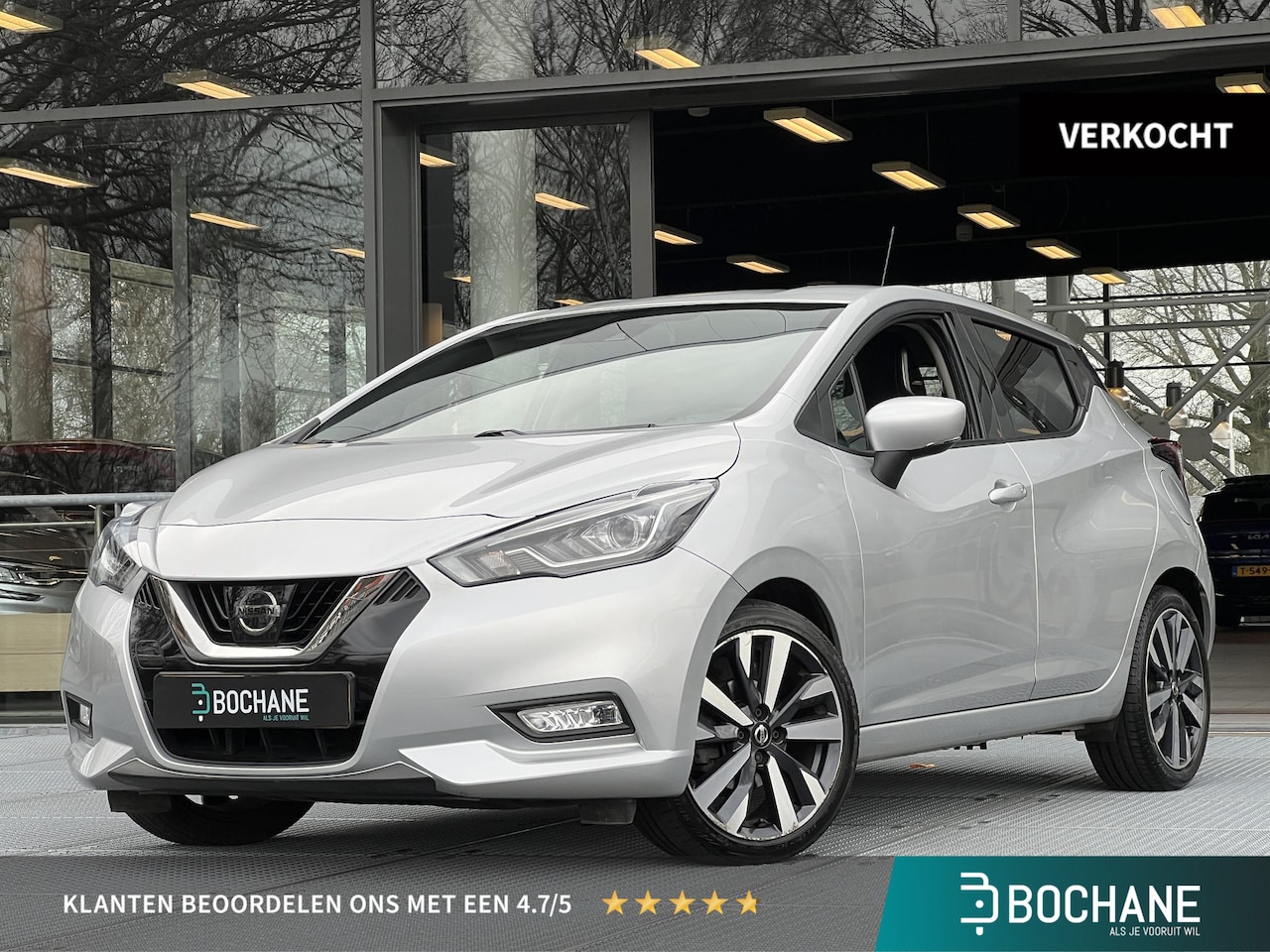 Nissan Micra - 1.0 IG-T Tekna 100PK | CarPlay | Stoelverwarming | Climate Control | Navigatie - AutoWereld.nl