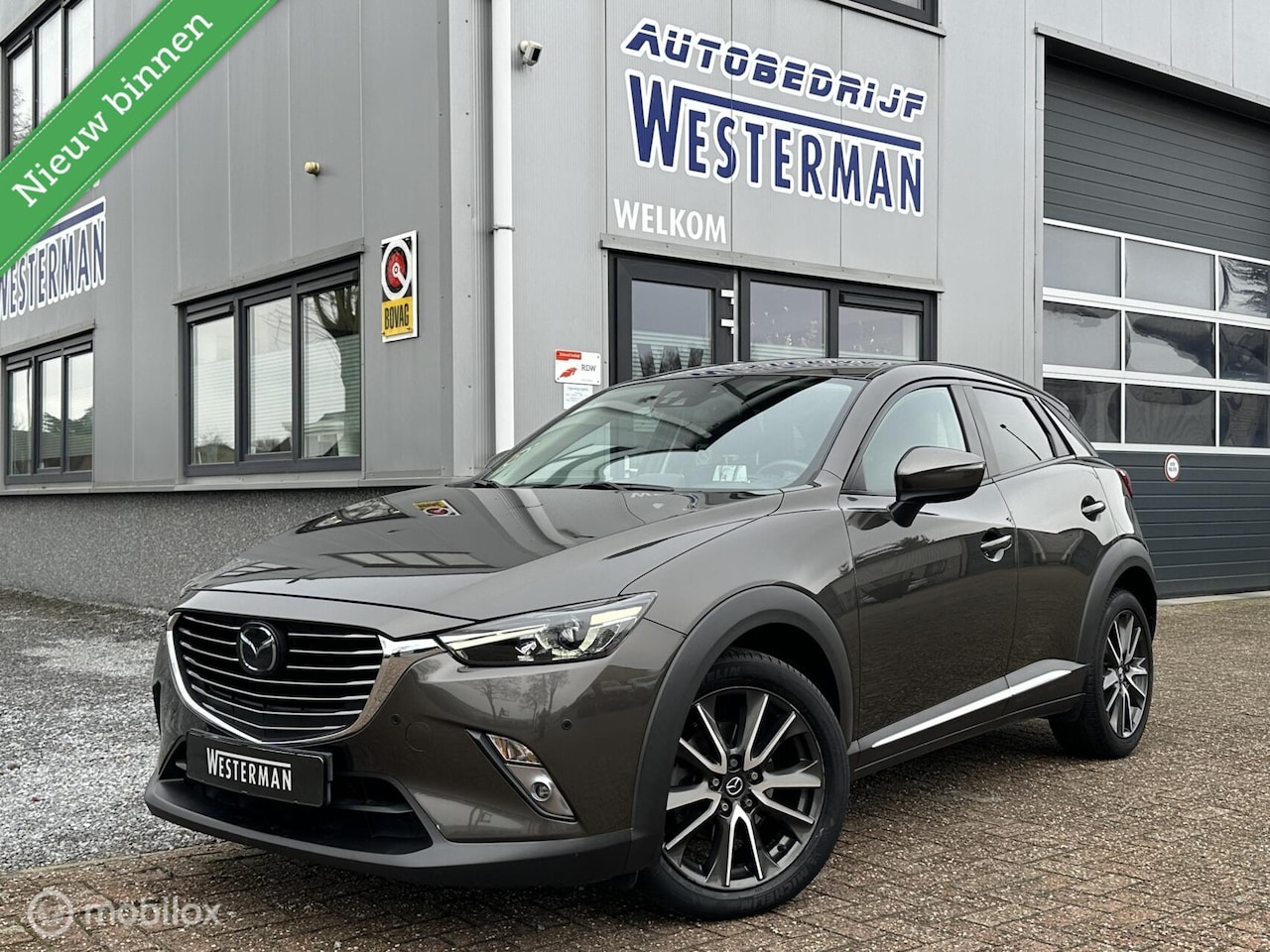 Mazda CX-3 - 2.0 SkyActiv-G 150 GT-M 4WD AUT Navi Bose Led Keyless Trekhaak etc. - AutoWereld.nl