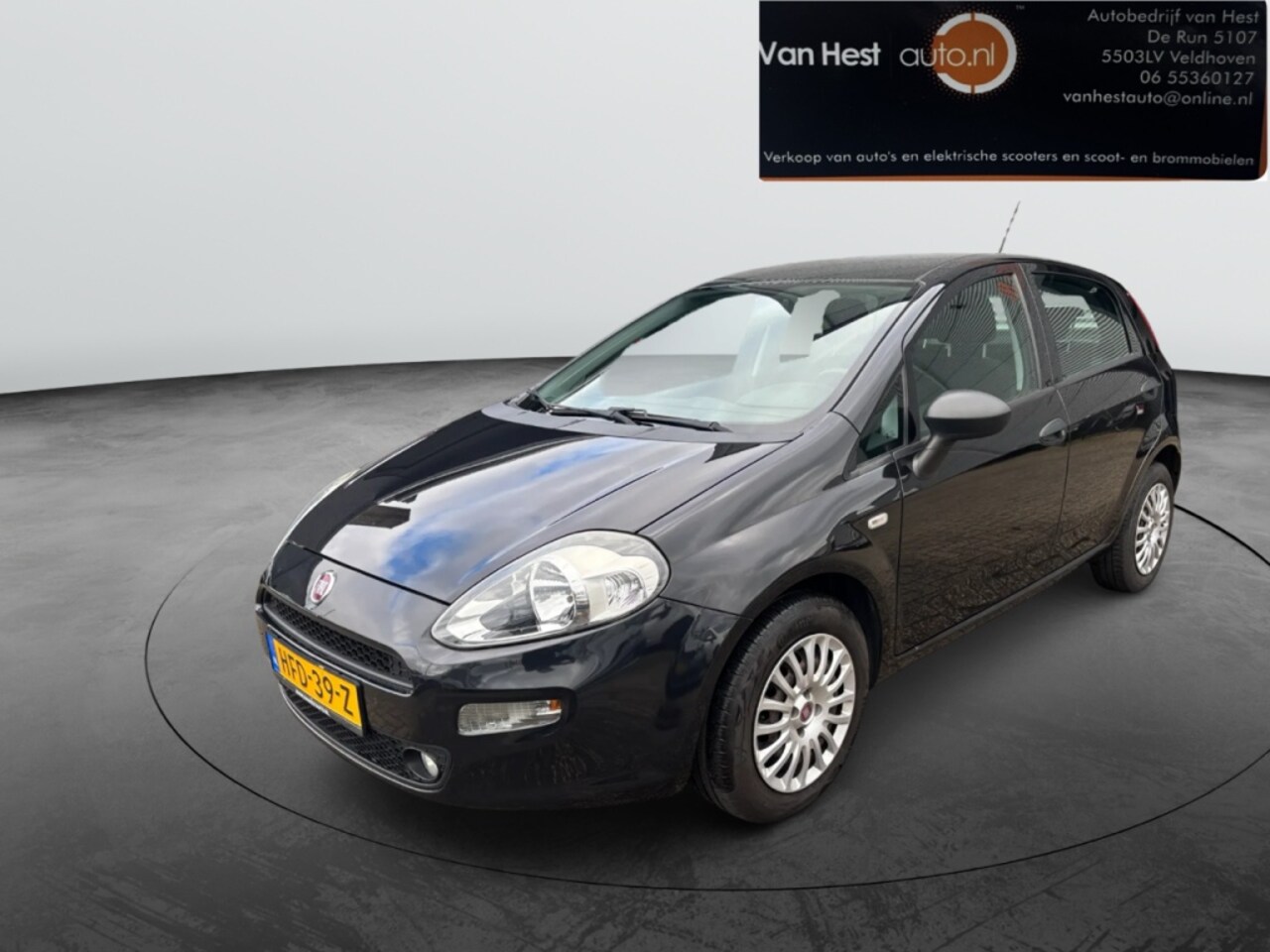 Fiat Punto Evo - 1.4i Comfort | 3 MND GAR | CLIMA | NAVI | ELEK RAMEN - AutoWereld.nl