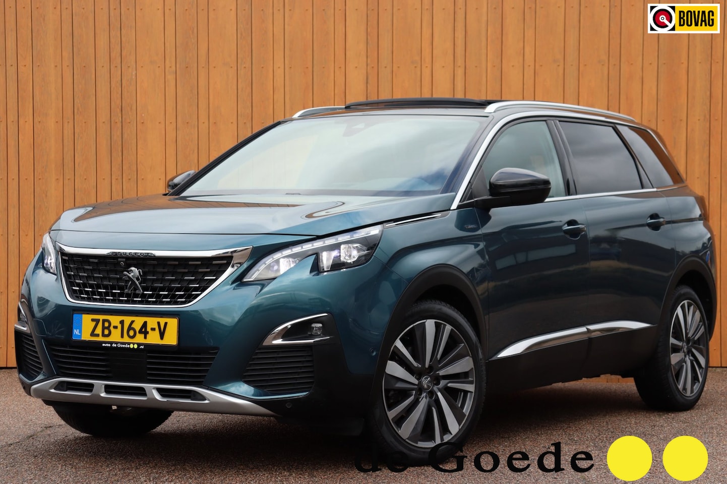 Peugeot 5008 - 1.2 PT GT-Line 7-persoons org.NL schuifdak trekhaak el.klep camera - AutoWereld.nl