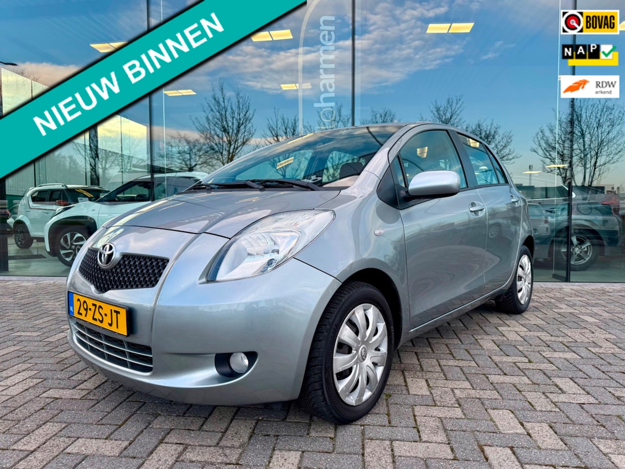 Toyota Yaris - 1.3 VVT-i Sol 1.3 VVTi Sol, 1e eigenaar, NAP, Dealer onderhouden - AutoWereld.nl