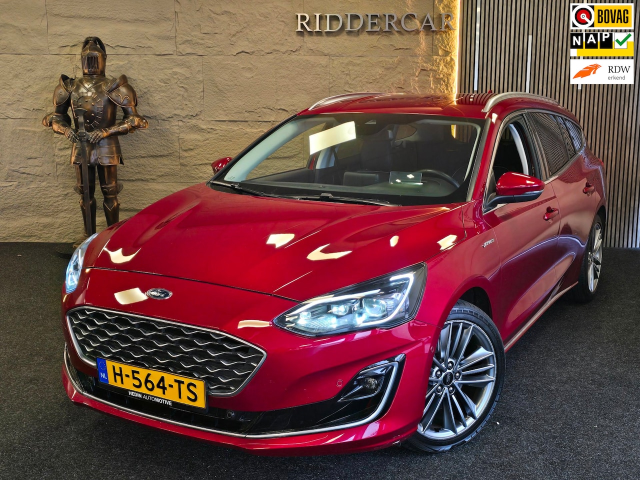 Ford Focus Wagon - 1.5 EcoBoost Vignale|GARANTIE|NAP|1E EIG|LEDER|CRUISE|MEMORY| - AutoWereld.nl