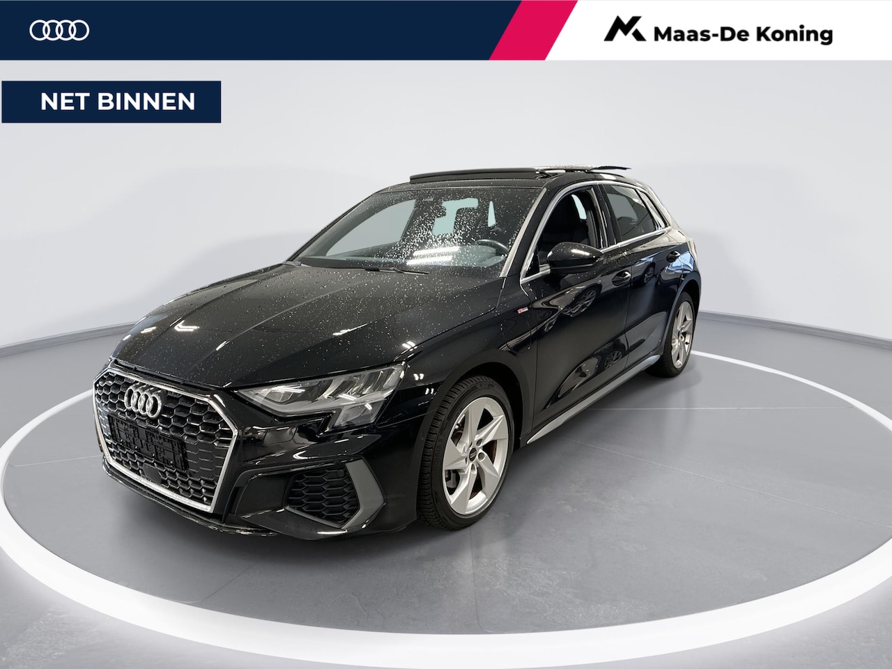 Audi A3 Sportback - 40 TFSIe 204pk S-tronic S Edition · Panoramadak · Apple/Android Car Play · Lederen Bekledi - AutoWereld.nl