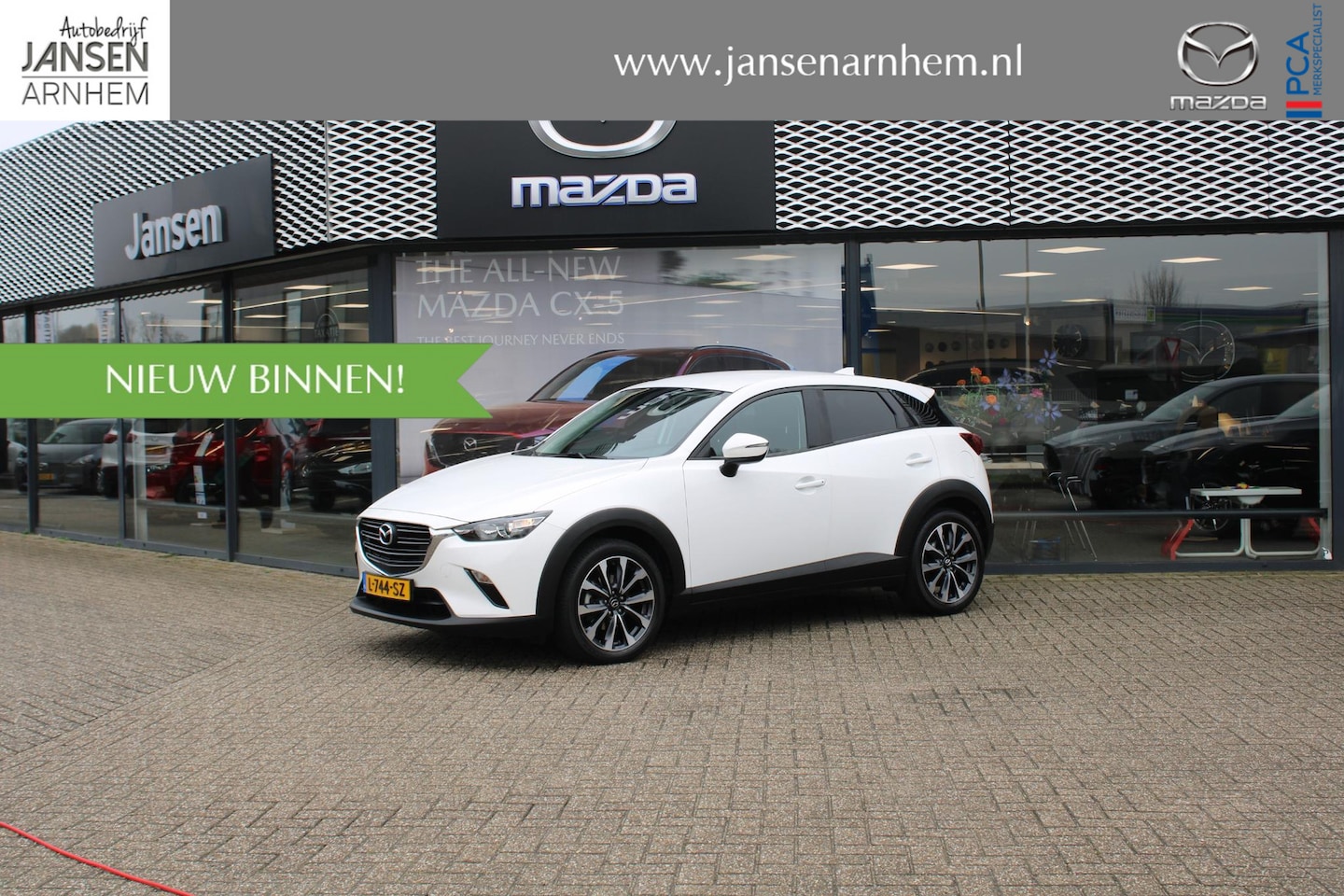 Mazda CX-3 - 2.0 SkyActiv-G 121 Sportive 2.0 SkyActiv-G 121 Sportive , Clima, Cruise, Apple Carplay, Android Auto, Stoelverwarming, - AutoWereld.nl