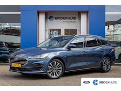 Ford Focus Wagon - 1.0 EcoBoost Hybrid Titanium X | Trekhaak | Adaptief cruise control | Camera | Apple Carpl