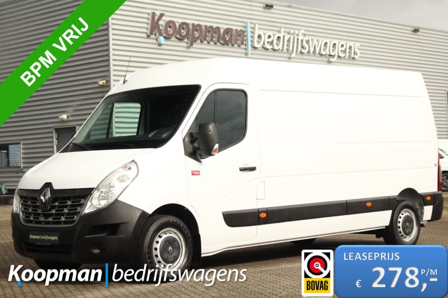 Renault Master - T35 2.3dCi 146pk L3H2 Energy | Camera | Navi | Trekhaak | Cruise | Lease 278,- p/m - AutoWereld.nl