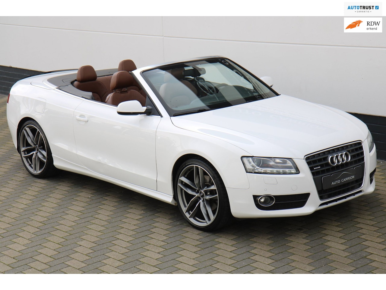 Audi A5 Cabriolet - 2.0 TFSI quattro S-Line Leder B&O BTW !! - AutoWereld.nl