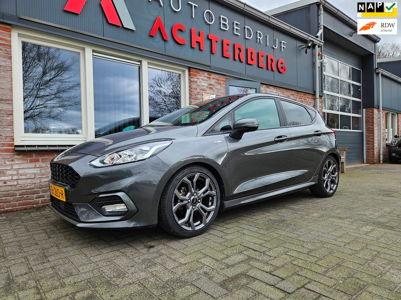 Ford Fiesta - 1.0 EcoBoost ST-Line Mooie/Nette Auto! Carplay! Navigatie! NAP! Airco/Clima! Cruise Contro - AutoWereld.nl