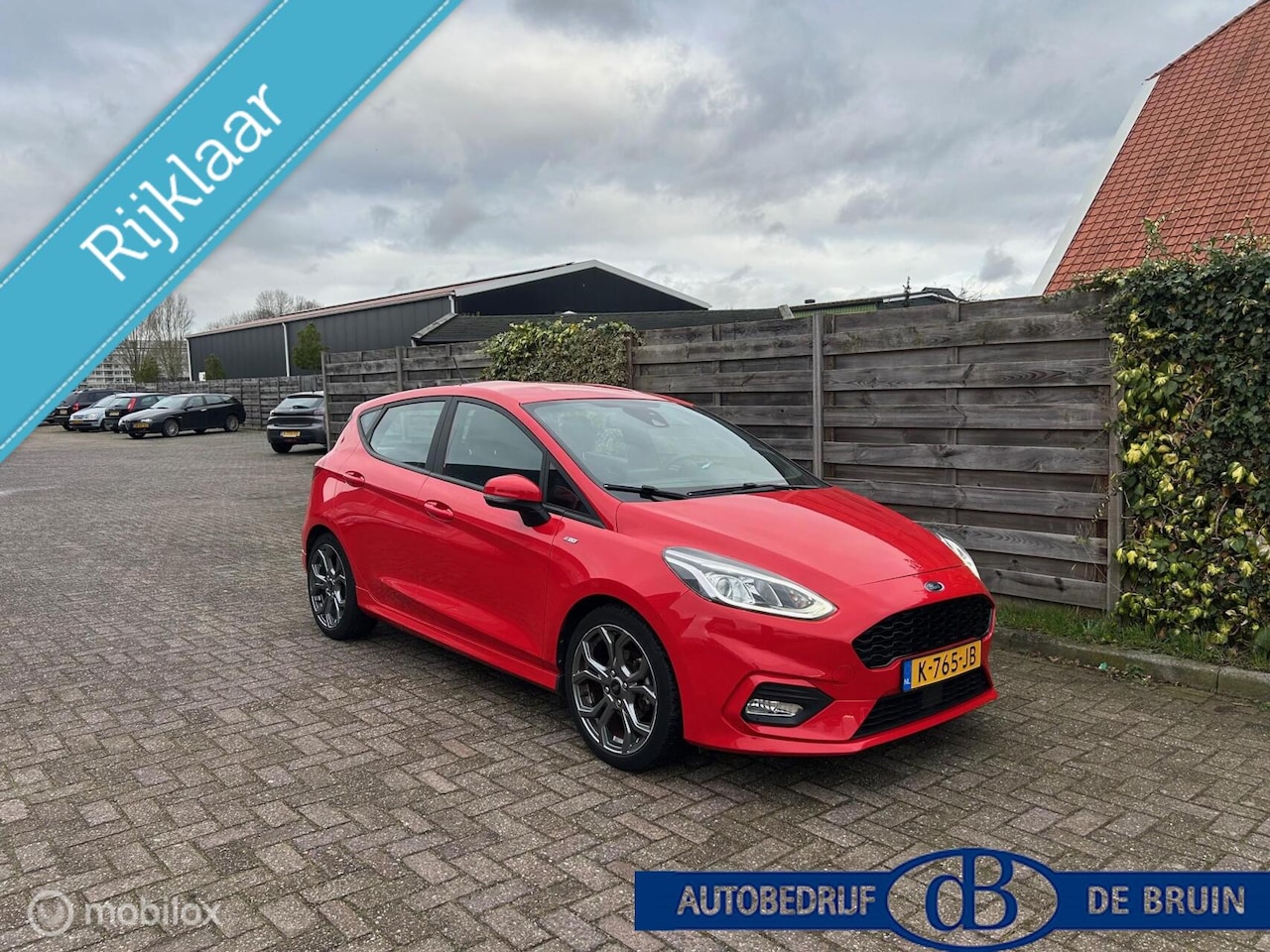 Ford Fiesta - 1.0 EcoBoost Hybrid ST-Line X 12-12-20! 91 kw Navigatie Apple Carplay - AutoWereld.nl