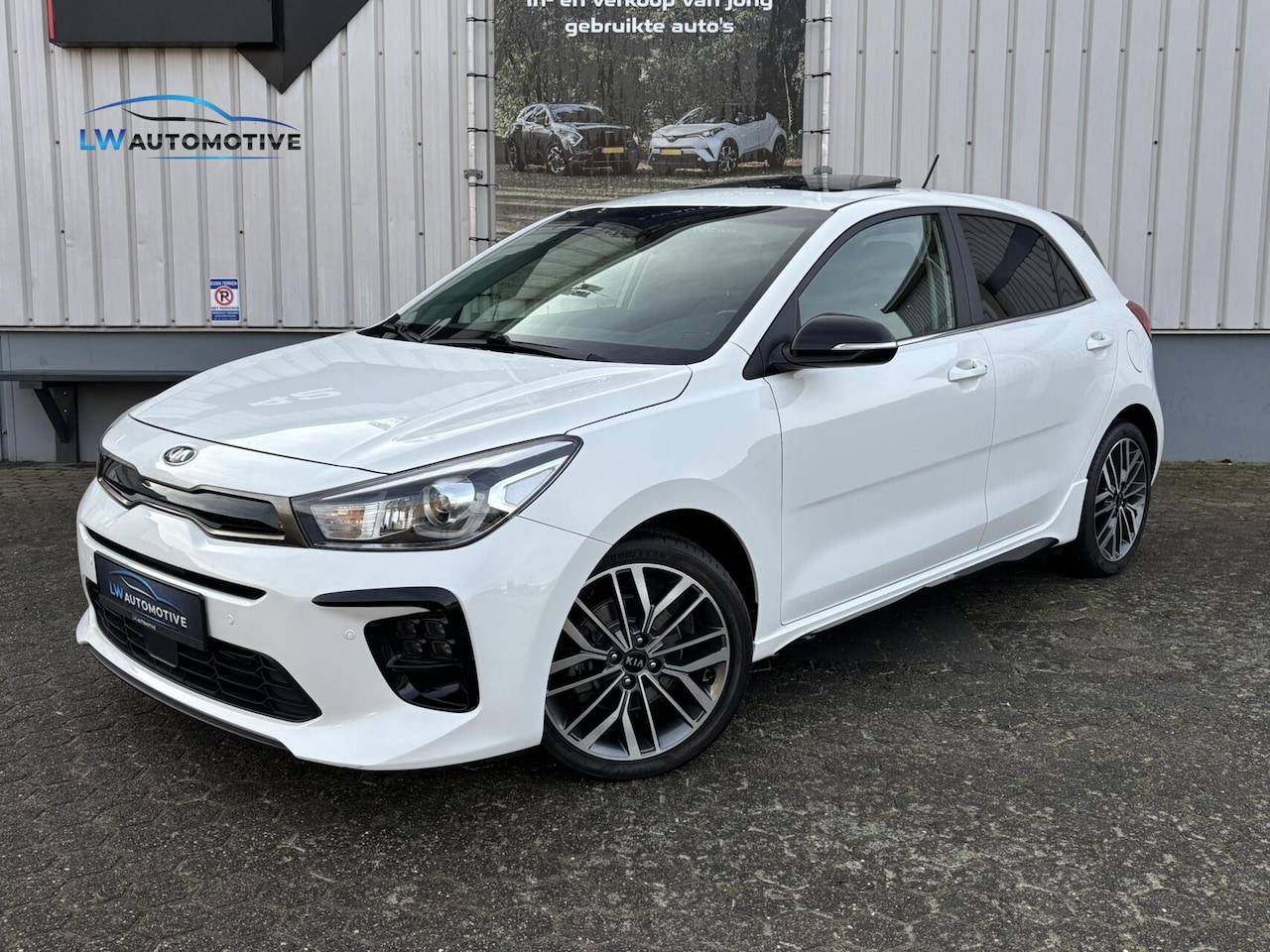 Kia Rio - 1.0 T-GDI GT-Line | Panodak | Dodehoek | Stoel+stuurverw. - AutoWereld.nl