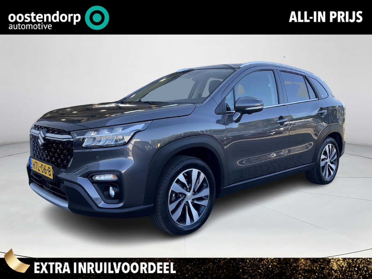 Suzuki S-Cross - 1.4 Boosterjet Style Smart Hybrid GEEN AFLEVERKOSTEN | Adaptieve Cruise Control | Navigati - AutoWereld.nl