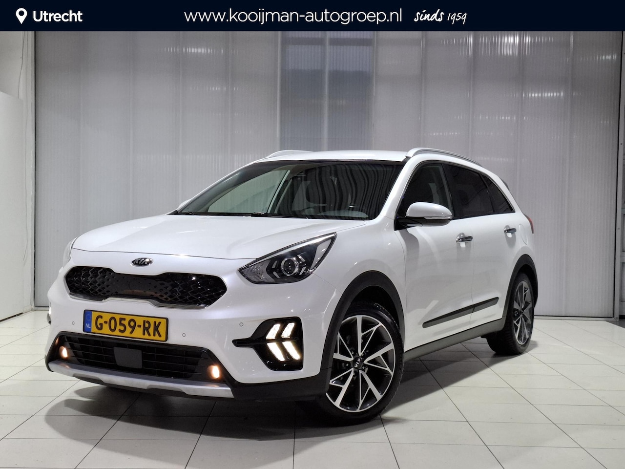 Kia Niro - 1.6 GDi Hybrid DynamicPlusLine Stoel en Stuur verwarming, Apple Carplay/Android Auto, Navi - AutoWereld.nl