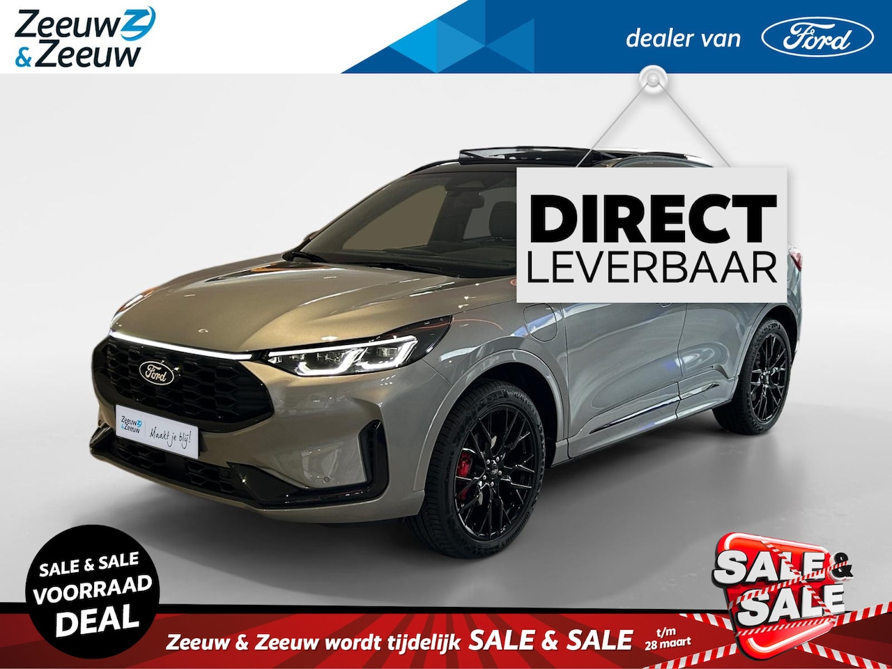 Ford Kuga - 2.5 PHEV Sound Edition 243pk | €4.000.- korting | Panorama dak | Trekhaak | 20inch velgen - AutoWereld.nl
