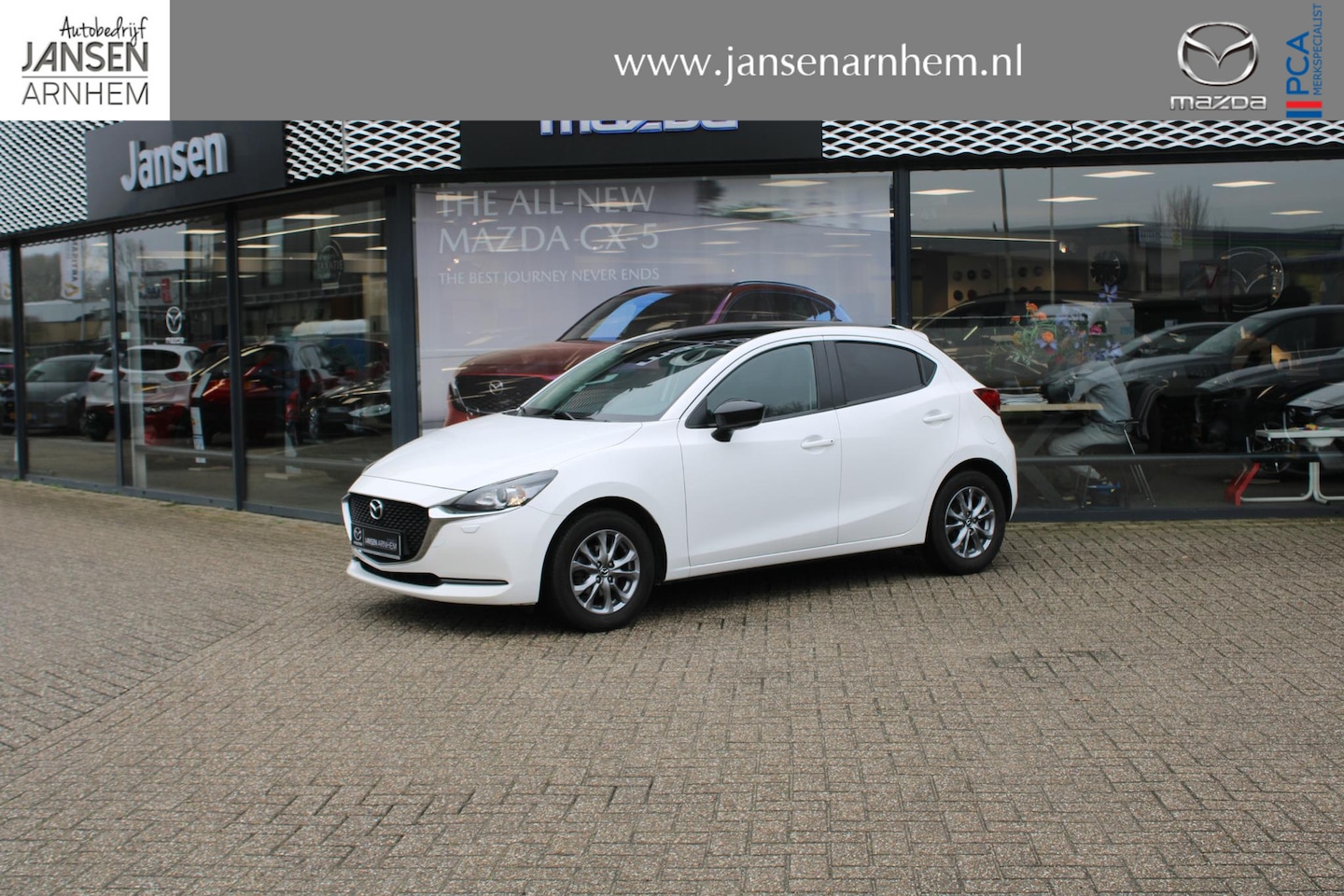 Mazda 2 - 1.5 Skyactiv-G Comfort 1.5 Skyactiv-G Comfort , Automaat, Zwart Dak + Spiegels, LMV 15 Inch, PDC, Clima, Stoelver - AutoWereld.nl